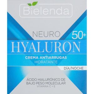 Bielenda Neuro Hialuron Hydrating Anti-wrinkle Face Cream - Увлажняющий крем против морщин 50+, 50 мл.
