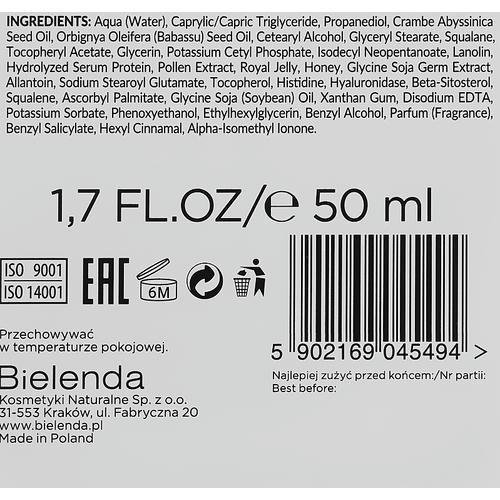Bielenda Royal Bee Elixir 70+ Cream Concentrate - Восстанавливающий крем-концентрат против морщин, 50 мл. — изображение 3