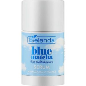 Bielenda Blue Matcha Blue Coctail Serum - Увлажняющая и успокаивающая сыворотка для лица, 30 мл.
