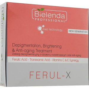 Bielenda Professional Ferul-X - Комплекс для депигментации с осветляющими и омолаживающими эффектами