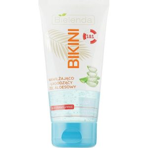 Bielenda Bikini After-Sun Aloe Vera Gel S.O.S. - Увлажняющий успокаивающий гель после загара с алоэ, 150 г.