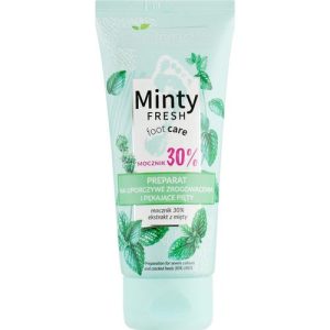 Bielenda Minty Fresh Foot Care Preparation For Severe Calluses And Cracked Heels - Крем для ног против мозолей и натоптышей, 75 мл.