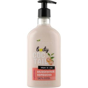 Bielenda Coctail Body Balsam Peach Kombucha - Бальзам для тела "Персик и Чайный гриб", 400 мл.