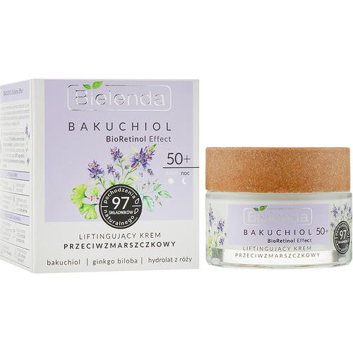 Bielenda Bakuchiol BioRetinol Lifting Cream - Крем-лифтинг для лица, 50 мл.