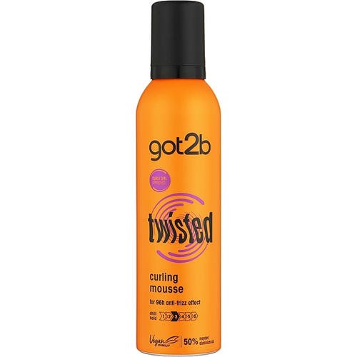 Got2b Twisted Double Curling Power Mouse - Мусс для волос, 250 мл. — изображение 3