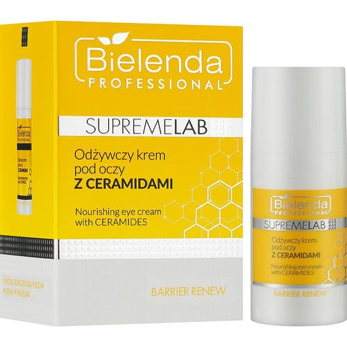 Bielenda Professional SupremeLab Barrier Renew Nourishing Eye Cream With Ceramides - Крем для кожи вокруг глаз питательный с керамидами, 15 мл. — изображение 2