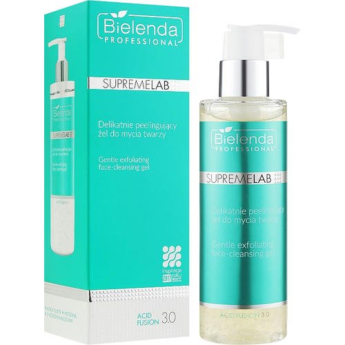 Bielenda Professional SupremeLab Acid Fusion - Очищающий гель для лица с нежным пилингом, 200 мл. — изображение 2