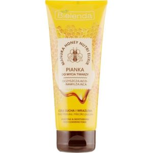 Bielenda Manuka Honey - Очищающая увлажняющая пенка для умывания лица, 175 г.