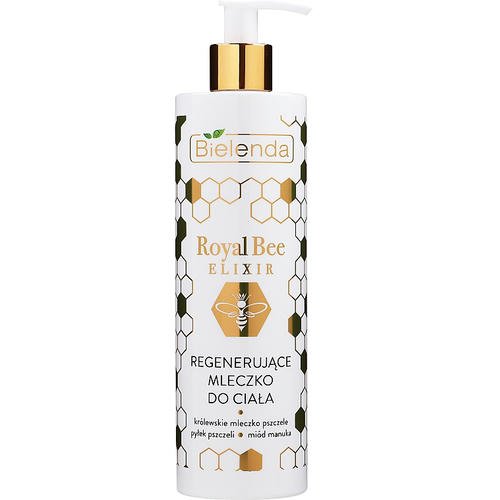 Bielenda Royal Bee Elixir Regenerating Body Milk - Восстанавливающее молочко для тела, 400 мл.