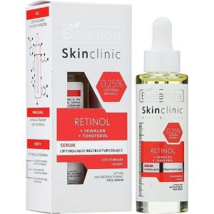 Bielenda Skin Clinic Professional - Лифтинговая ночная сыворотка для лица, 30 мл.