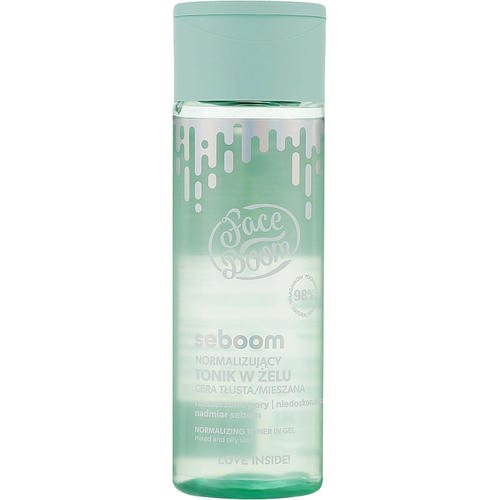 Bielenda Faceboom Seboom Normalising Face Gel Toner - Нормализующий гель-тоник для лица, 200 мл.