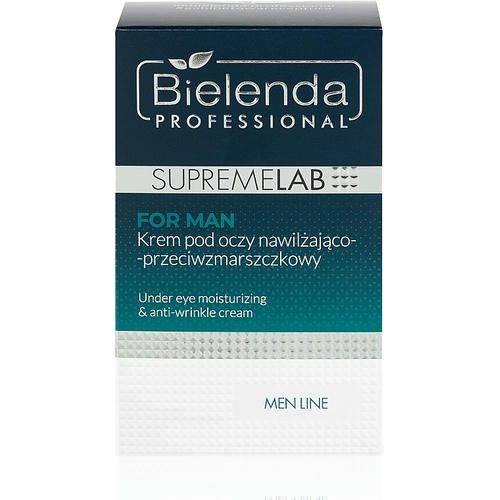 Bielenda Professional SupremeLab For Man - Увлажняющий крем для кожи вокруг глаз против морщин, 15 мл. — изображение 3
