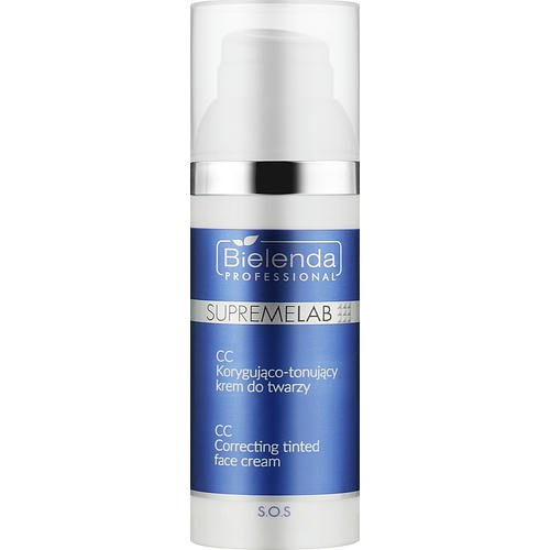 Корректирующий тональный СС-крем для лица - Bielenda Professional Supremelab Sos, 50 мл.