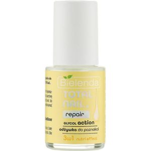 Bielenda Total Nail Repair Glycol Action 3in1 - Кондиционер для ногтей, 10 мл.