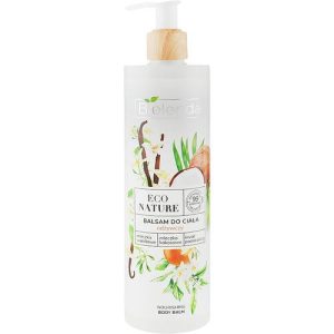 Bielenda Eco Nature Vanilla milk, Coconut milk, Orange blossom - Питательный бальзам для тела, 400 мл.