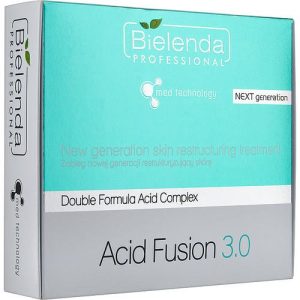 Bielenda Professional Acid Fusion 3.0 Double Formula Acid Complex (powder/5x15g + mask/5x10g + mask/5x20g) - Набор