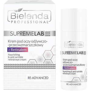 Bielenda Professional Supremelab Re-Advanced Nourishing & Anti-Wrinkle Eye Cream - Крем для кожи вокруг глаз с ретинолом, 15 мл.