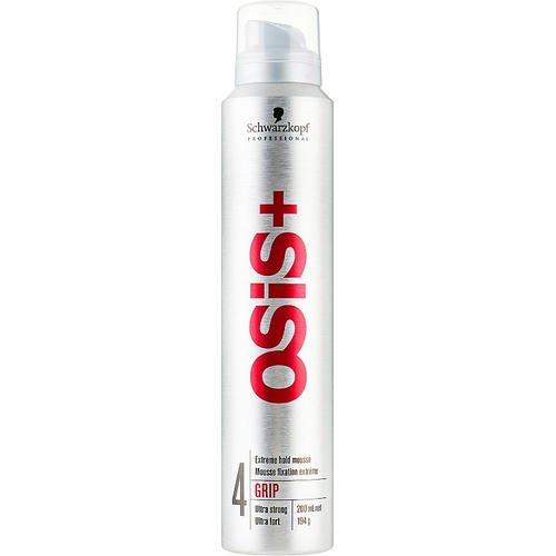 Schwarzkopf Professional Osis+ 4 Grip Volume Extreme Hold Mousse - Мусс для волос сильной фиксации, 200 мл. — изображение 3