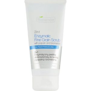 Bielenda Professional Face Program 2in1 Enzymatic Fine Grain Scrub - Ферментативный минеральный скраб для лица 2в1 с папаином и бромелином, 150 г.