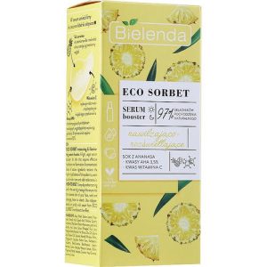 Bielenda Eco Sorbet Pineapple Acids Aha 3,5% Witamina C Face Serum - Сыворотка-бустер для лица с кислотами, 30 мл.