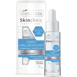 Bielenda Skin Clinic Professional Hyaluronic Acid - Увлажняющая и успокаивающая сыворотка для лица, 30 мл.