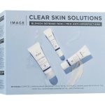 Image Skincare Clear Cell Clear Skin Solutions (cleanser/50ml + f/cr/28g + ser/14g| + bag) - Набор