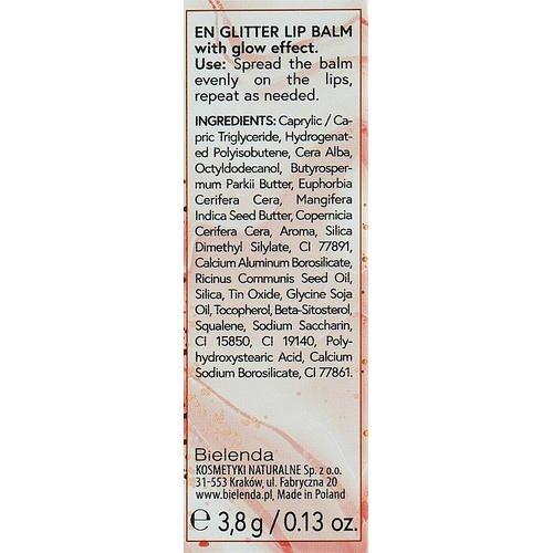 Bielenda Sparkly Lips Fairy Dust - Бальзам для губ с эффектом сияния, 3.8 г. — изображение 3