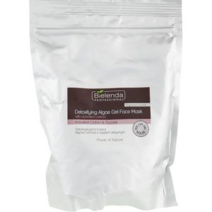 Bielenda Professional Power Of Nature Detoxifying Algae Gel Face Mask - Альгинатная детокс-маска с активированным углем, 190 г.