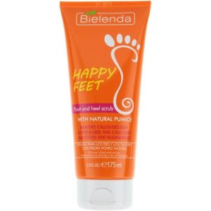 Bielenda Happy End Foot and Heel Scrub - Пилинг для ступней и пяток с натуральной пемзой, 125 мл.