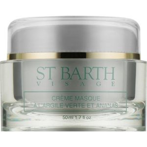Ligne St Barth Cream Mask With Green Clay Pineapple - Маска для лица "Зеленая глина и ананас", 50 мл.