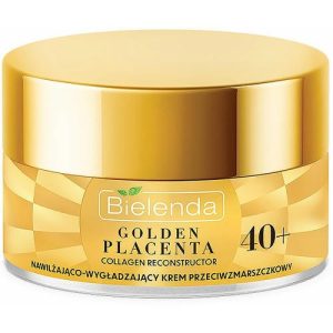 Bielenda Golden Placenta Collagen Reconstructor - Увлажняющий и разглаживающий крем против морщин 40+, 50 мл.