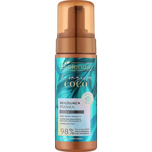 Bielenda Bronzing Coco Bronzing Body Foam - Бронзирующая пена для тела, 150 мл.