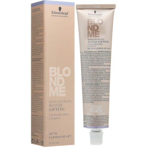 Schwarzkopf Professional Blondme Bond Enforcing Blonde Lifting - Осветляющий бондинг-крем, 60 мл.