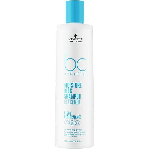 Schwarzkopf Professional Bonacure Moisture Kick Shampoo Glycerol - Шампунь для нормальных и сухих волос, 250 мл.