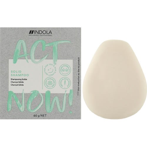 Indola Act Now Solid Shampoo - Твердый шампунь, 60 г. — изображение 2