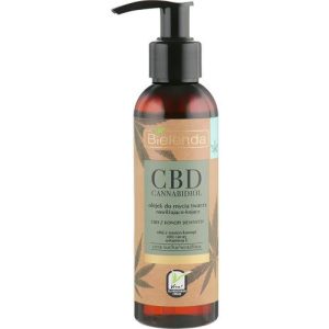 Bielenda CBD Cannabidiol Face Wash Oil - Масло для умывания сухой и чувствительной кожи, 140 мл.