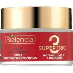 Bielenda Super Trio Retinol + Vit C + Kolagen - Укрепляющий крем для лица против морщин 50+, 50 мл.