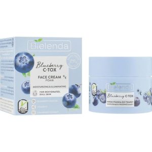 Bielenda Blueberry C-Tox - Крем-пенка для лица, 40 г.