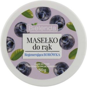 Bielenda Hand Butter Regenerating Blueberry - Масло для рук "Черника", 50 г.