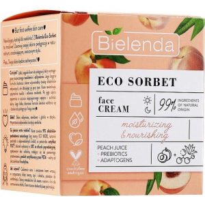 Bielenda Eco Sorbet Moisturizing&Nourishing Face Cream - Увлажняющий и питательный крем для лица, 50 мл.