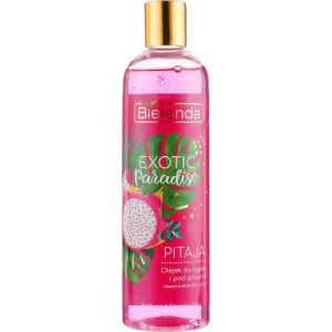 Bielenda Exotic Paradise Bath & Shower Oil Pitaja - Масло для душа "Питайя", 400 мл.