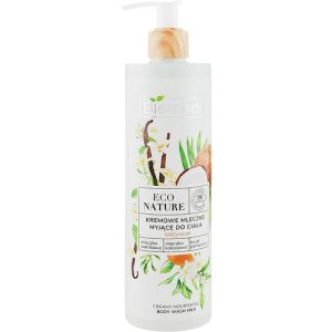 Bielenda Eco Nature Vanilla milk, Coconut milk, Orange blossom - Кремовое очищающее молочко, 400 мл.