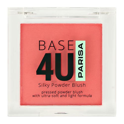 Румяна для лица `PARISA` BASE 4U SILKY POWDER BLUSH тон 04