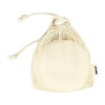 Набор эко-подушечек для снятия макияжа `DECO.` из бамбука в мешочке (многоразовые) 6 шт