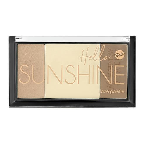 Палетка для скульптурирования `BELL` HELLO SUNSHINE! FACE PALETTE тон 01