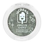 Тени для век `ISCREAM` FREEZE SHINE дуохром тон 03 (olive silk)