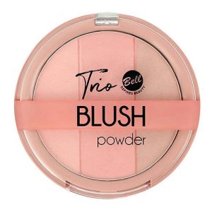 Румяна для лица `BELL` TRIO BLUSH POWDER тон 01