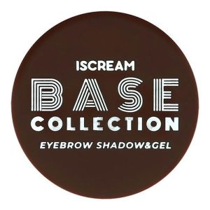 Тени и гель для бровей `ISCREAM` BASE 2 в 1 тон 02 (taupe)