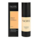 Основа тональная для лица `NOTE` DETOX AND PROTECT FOUNDATION PUMP тон 116