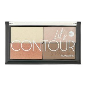 Палетка для контуринга `BELL` LET`S CONTOUR! FACE PALETTE тон 01